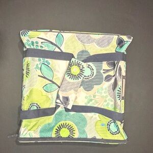 Thirty-One Pizza Take Away Thermal – Rare Fabulous Floral Insulated 16x16x4